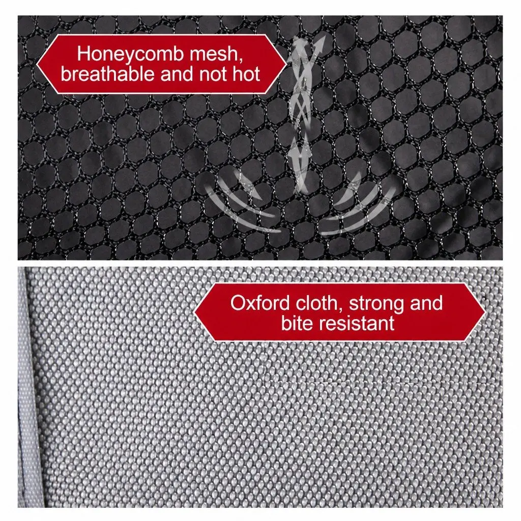 Pet Carrier Bag Oxford Cloth 57x41x41cm Gray