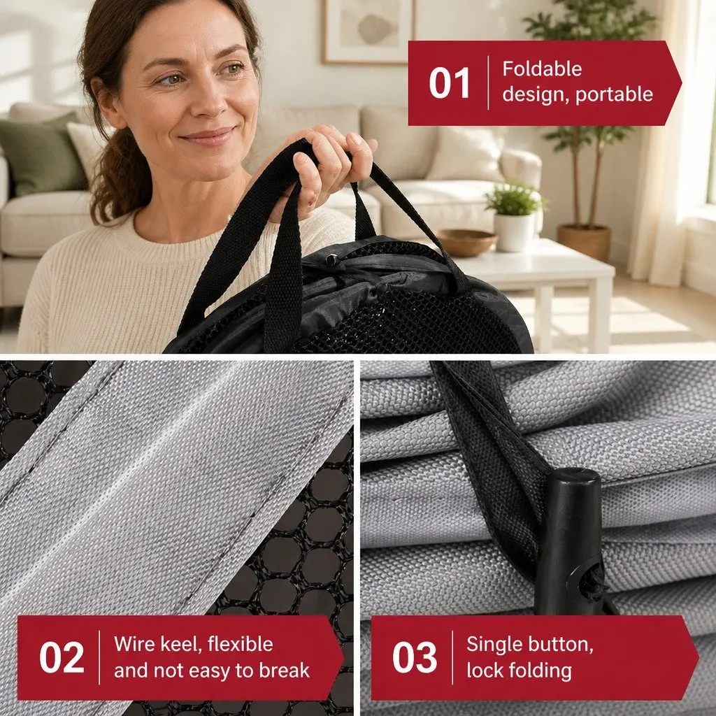 Pet Carrier Bag Oxford Cloth 57x41x41cm Gray