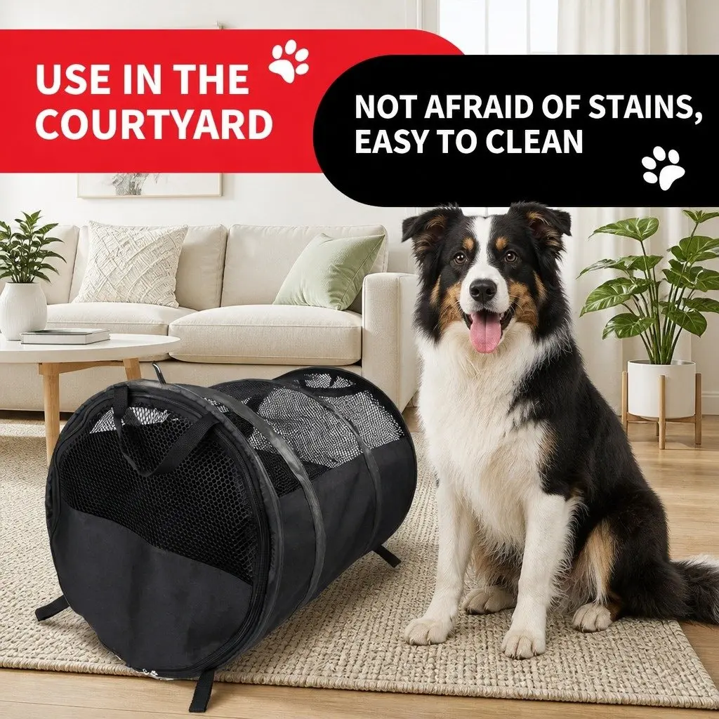 Pet Carrier Bag Oxford Cloth 57x41x41cm Gray