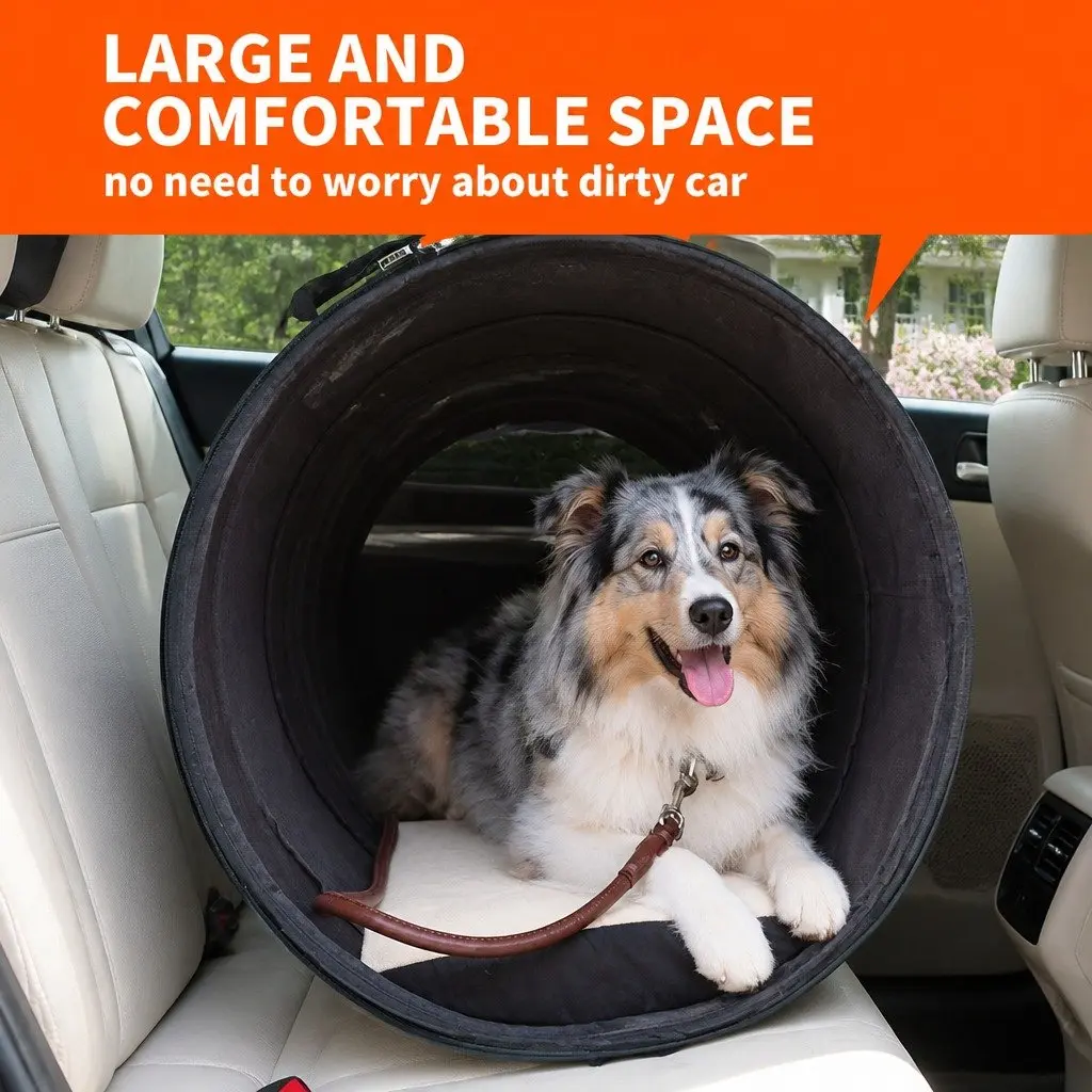 Pet Carrier Bag Oxford Cloth 57x41x41cm Gray