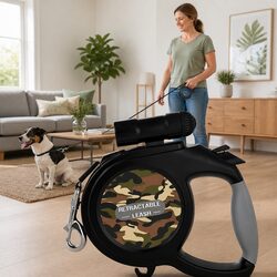 Durable 8-Meter Pet Auto-Retractable Leash with Flashlight