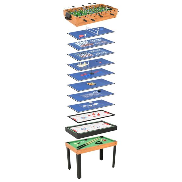 Aplusliving-Versatile Multi-Game Table for Family Fun - Chess  Soccer  Billiards  Hockey