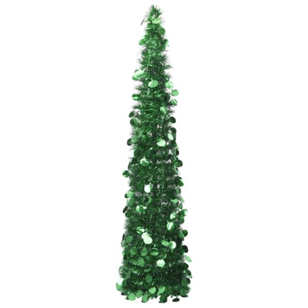 Aplusliving-Artificial Pop-Up Christmas Tree Green 150cm PET Material Indoor Outdoor Use