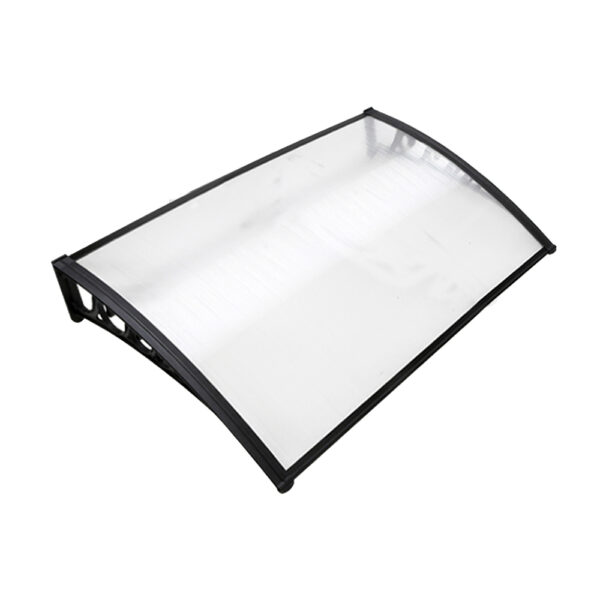 Aplusliving-1x1.5M Polycarbonate Window Door Awning Canopy UV Rain Sun Shield DIY Cover