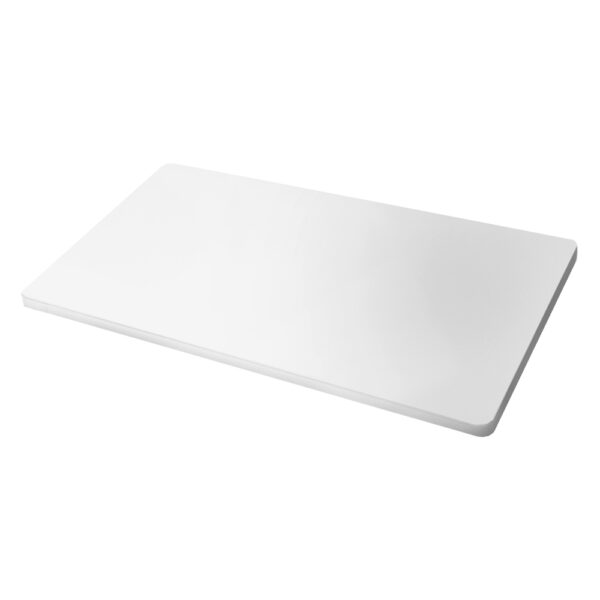 Aplusliving-120cm White Desk Top for Standing Desk Easy Assembly Anti Scratch Finish