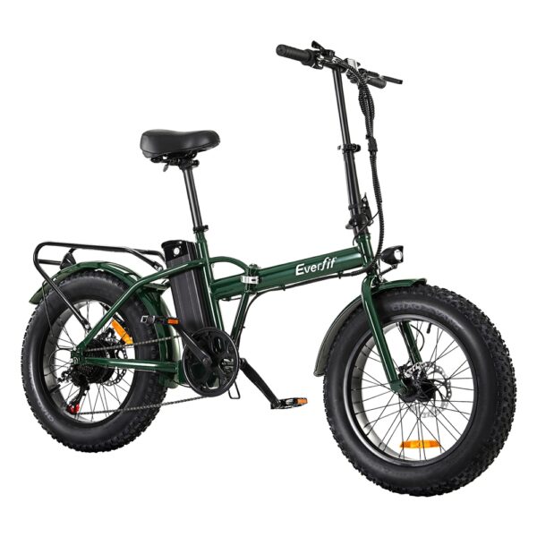 Aplusliving-20 Inch Folding Electric Bike Urban City Bicycle eBike Rechargeable 250W Motor 7