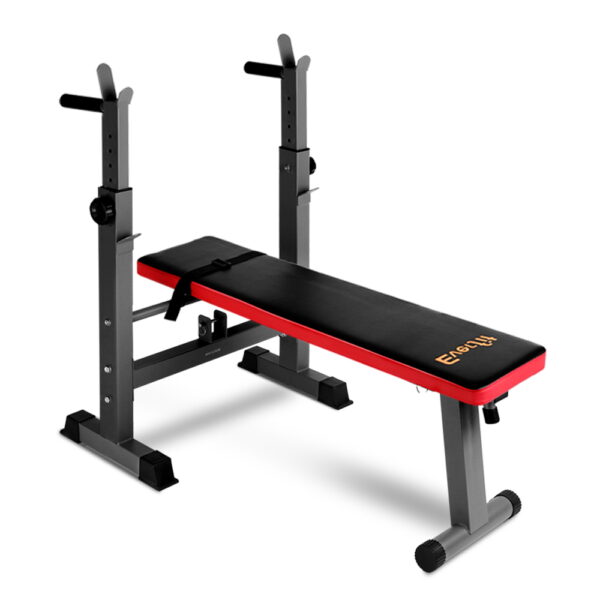 Aplusliving-Adjustable Home Gym Fitness Weight Bench Press Multi Station Workout Red 200kg