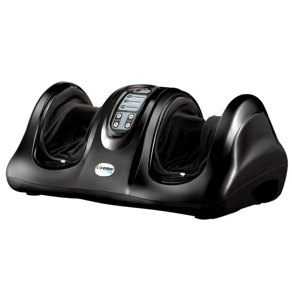 Aplusliving-Electric Shiatsu Foot Massager Kneading Roller Remote Control Black