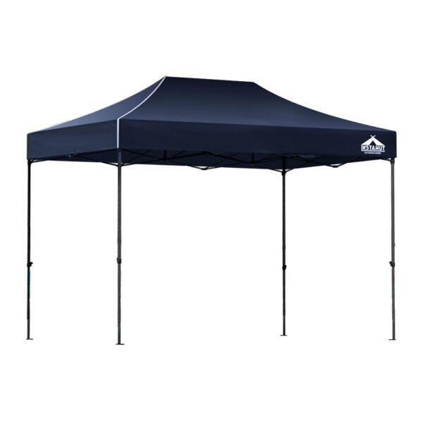 Aplusliving-Pop Up Gazebo White 450x300cm UV Resistant Water Repellent Easy Setup