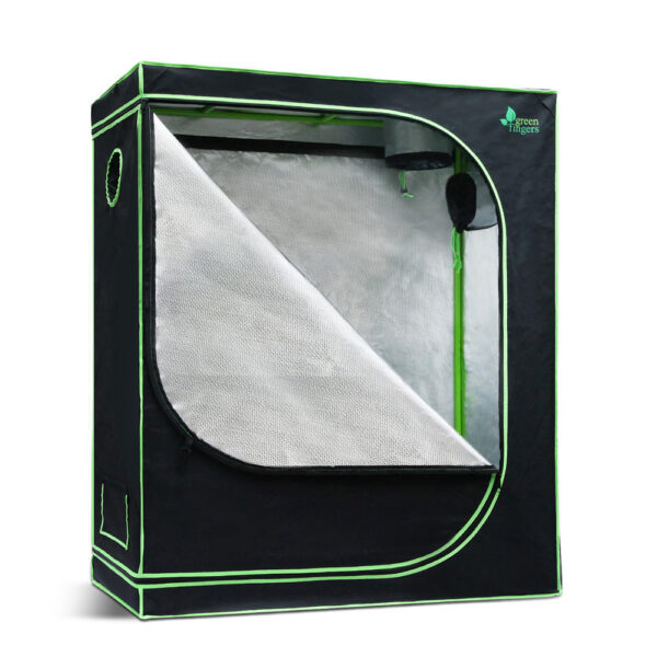 Aplusliving-Hydroponic Indoor Grow Tent 120x60x150cm Reflective Mylar Non Toxic Room Kit