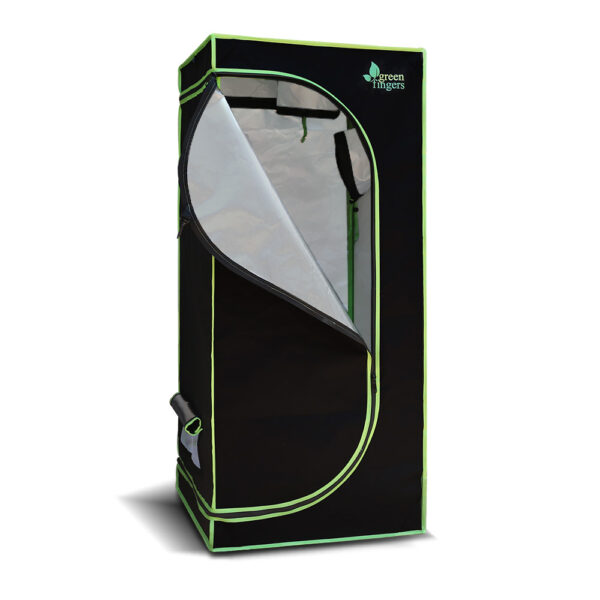 Aplusliving-60cm Hydroponic Grow Tent 600D Oxford Weather Proof with Aluminium Lining