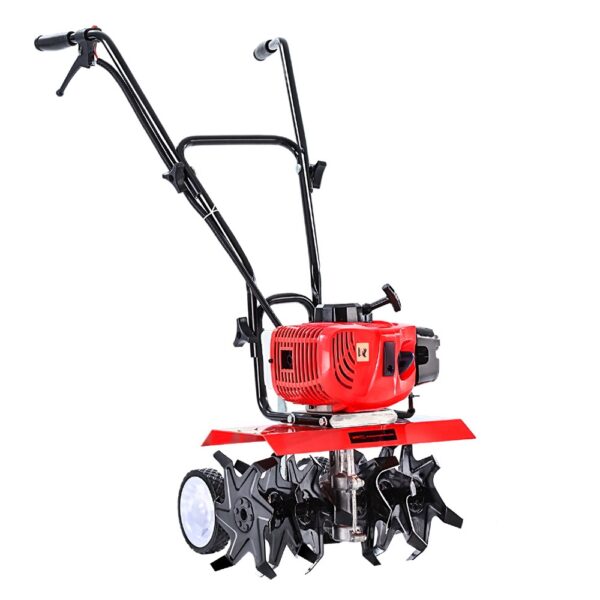 Aplusliving-88CC Petrol Garden Cultivator Tiller Rotary Hoe 36 Tines 400mm Width 150mm Depth