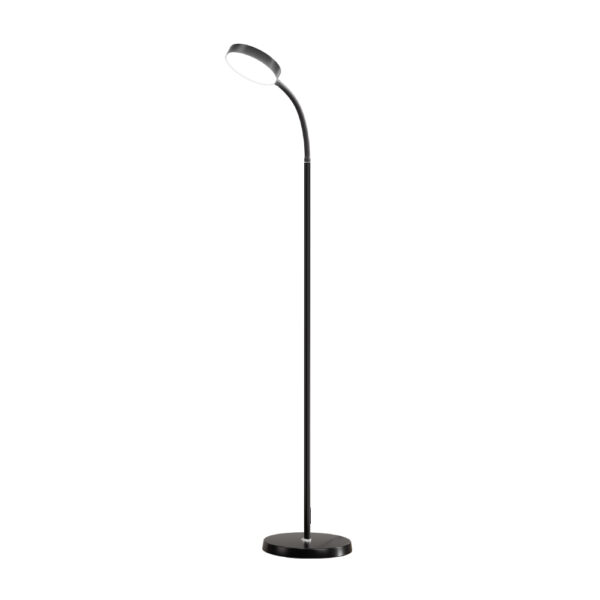 Aplusliving-Adjustable LED Floor Lamp Remote Control Modern Reading Light 10W 3000 6500K