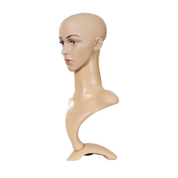 Aplusliving-Professional Female Mannequin Head Display Dummy for Wigs Hats Jewelry Stand