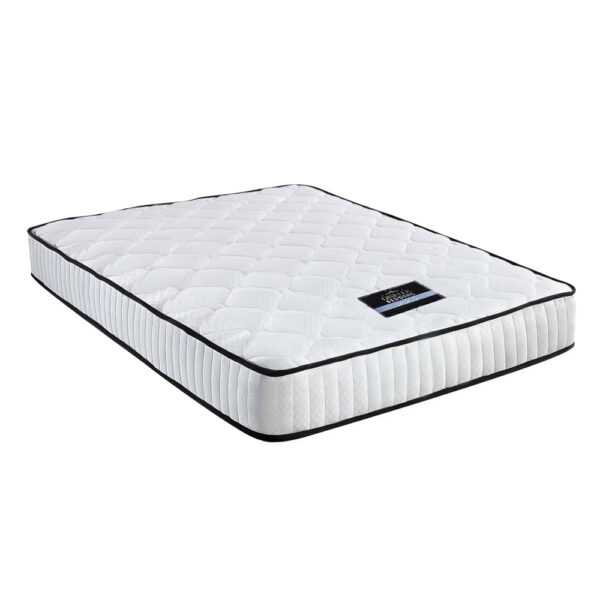 Aplusliving-Double Pocket Spring Medium Firm Mattress 21cm Hypoallergenic Comfort Sleep