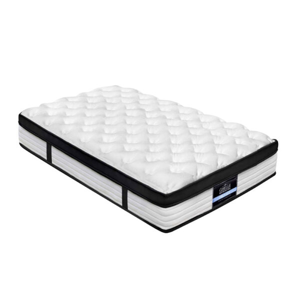 Aplusliving-31cm Euro Top Single Mattress Medium Firmness 5 Zone Pocket Spring Foam