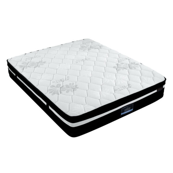 Aplusliving-Double Size 28cm Super Firm Mattress 7 Zone Pocket Spring Hypoallergenic