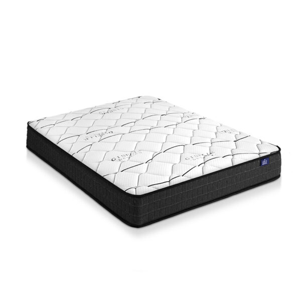 Aplusliving-Queen Size Medium Firm Mattress 16cm High Density Foam Bonnell Spring