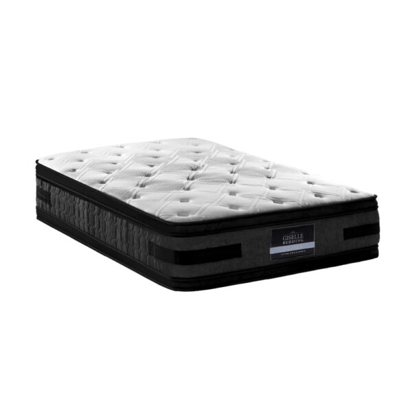 Aplusliving-King Single 36cm Euro Top Mattress Cool Gel Memory Foam 7 Zone Pocket Spring