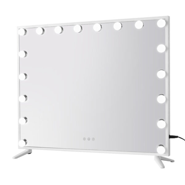 Aplusliving-Hollywood LED Makeup Mirror 80x65cm Vanity Light Dimmable 18 Bulbs Wall Mount