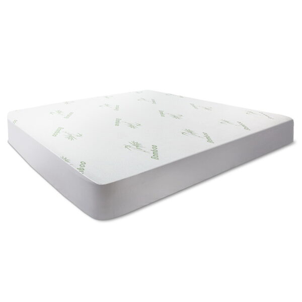 Aplusliving-Queen Size Bamboo Mattress Protector Waterproof Hypoallergenic Fitted Cover