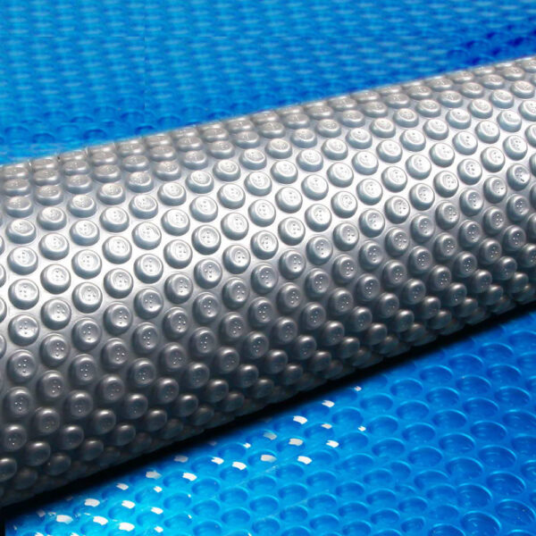 Aplusliving-500 Micron 10x4m Blue Silver Solar Pool Cover LDPE Isothermal Design UV Resistan