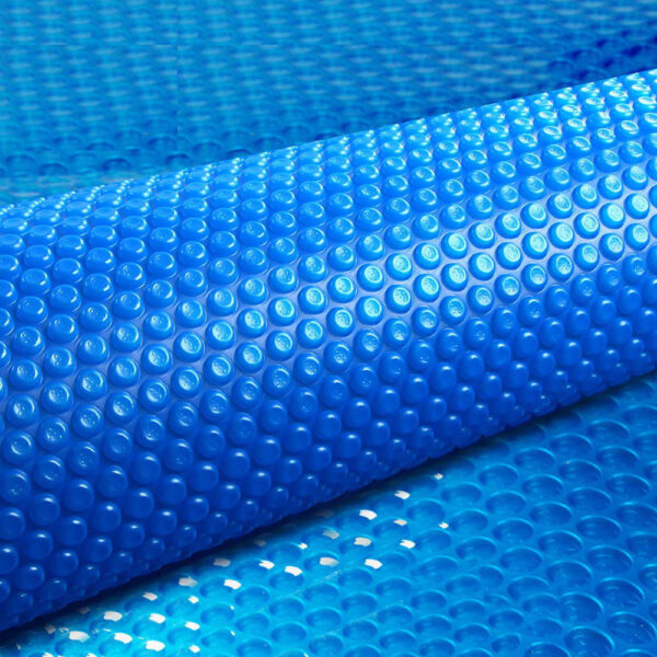 Aplusliving-500 Micron Solar Pool Cover 11x4.8m Blue Isothermal Design UV Resistant