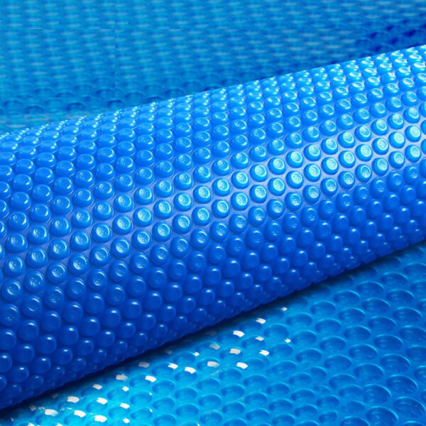 Aplusliving-9.5x5m Solar Pool Cover 500 Micron Blue Isothermal Heat Retention Blanket