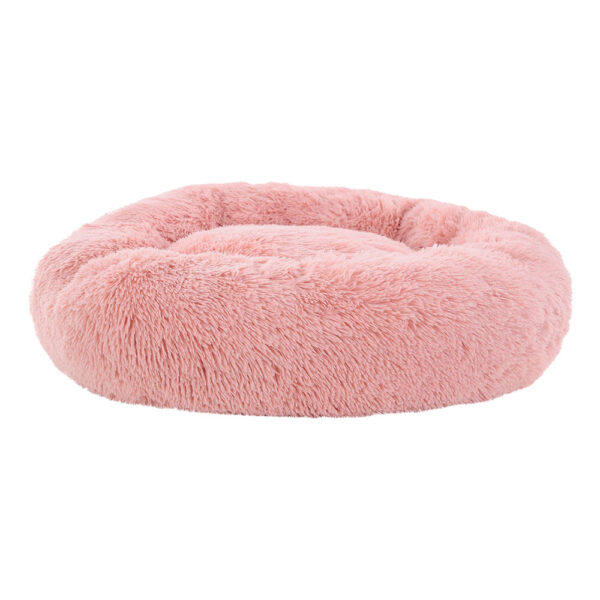 Aplusliving-Large 90cm Pink Dog Cat Bed Washable Non Slip Comfort for Pets ≤ 25kg