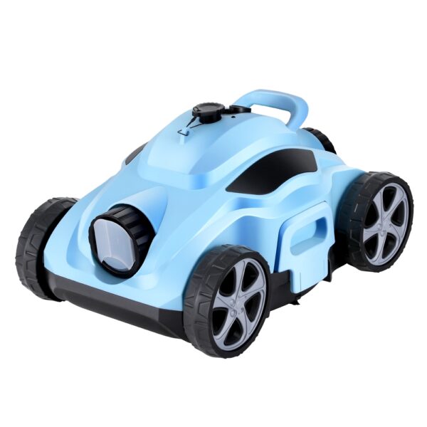 Aplusliving-Robotic Pool Cleaner Cordless Rechargeable Smart Cleaning Self-Parking Universal