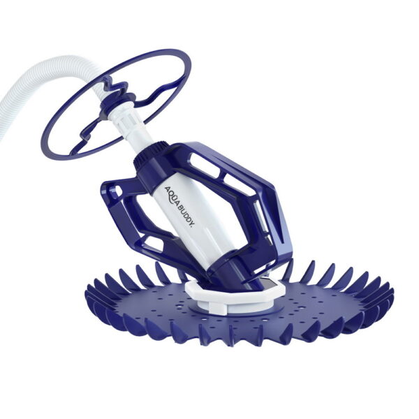 Aplusliving-Automatic Pool Vacuum Cleaner 10m Hose Suction for In Ground Above Ground Pool