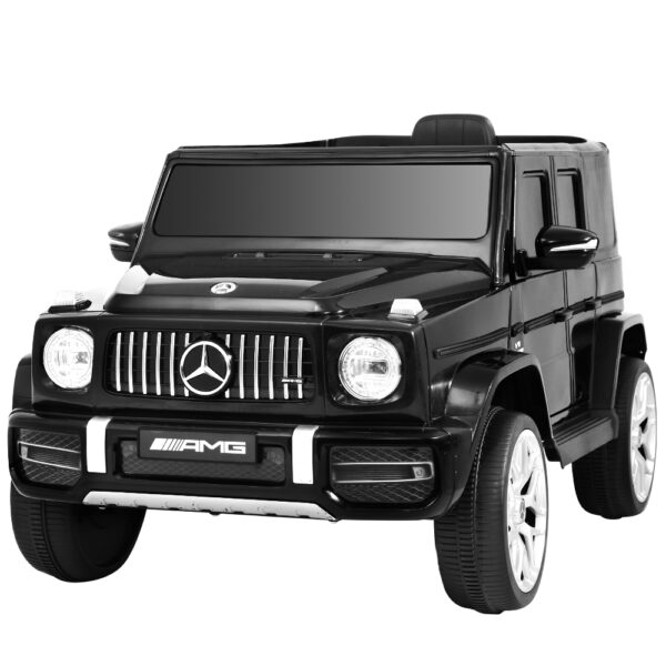 Aplusliving-Kids 12V Electric Ride On Car AMG G63 with Remote Control and Safety Belt