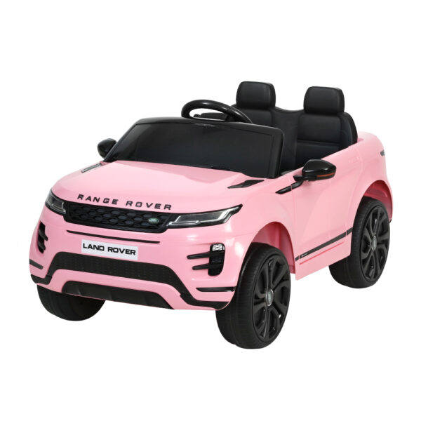 Aplusliving-12V Pink Land Rover Evoque Electric Kids Ride On Car Toy with Remote Control