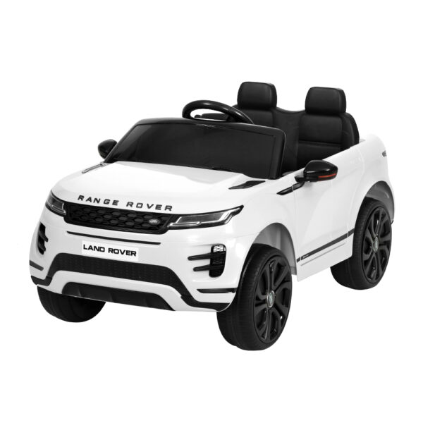 Aplusliving-12V Kids Electric Ride On Car Land Rover Evoque with Remote Control White