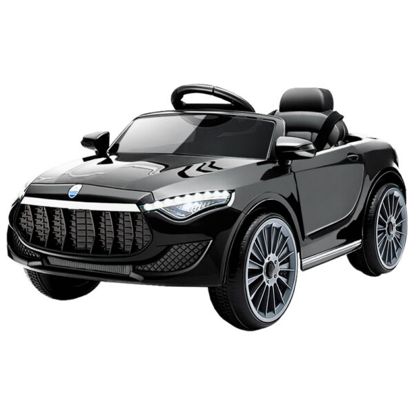 Aplusliving-Kids 12V Electric Ride On Car Toy w/ Remote Control MP3 LED Black