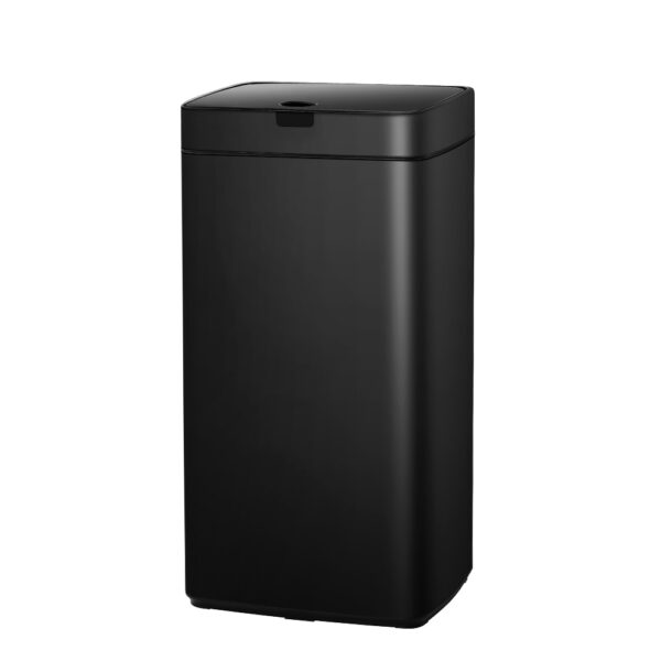 Aplusliving-45L Automatic Sensor Trash Can Hands Free Soft Open Close Fingerprint Resistant