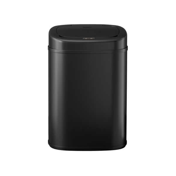 Aplusliving-82L Automatic Motion Sensor Trash Can Hands Free Soft Close Black 4xAA Battery