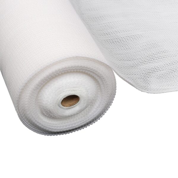 Aplusliving-Shade Cloth White 1.83x10m UV Stabilized Knitted Fabric Gardening