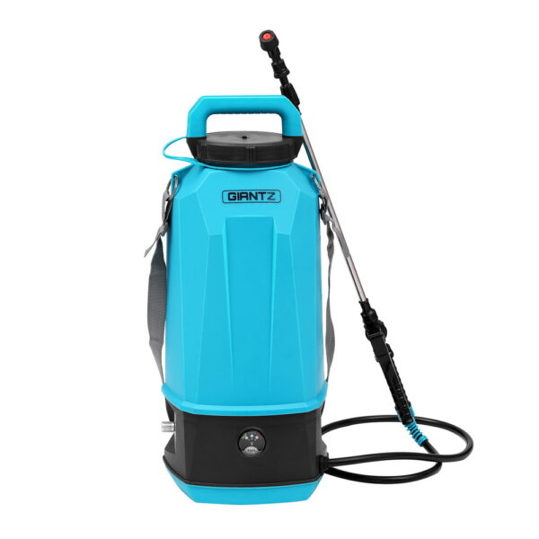 Aplusliving-Electric Weed Sprayer 8L Shoulder Pesticide Herbicide Garden Fertilizer Blue Por