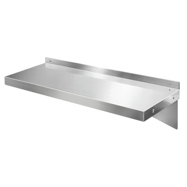 Aplusliving-900mm Heavy Duty Stainless Steel Kitchen Wall Shelf Rust Proof Easy Install