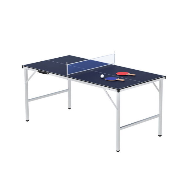 Aplusliving-Table Tennis Ping Pong Table Portable Foldable Indoor Outdoor Game High Rebound