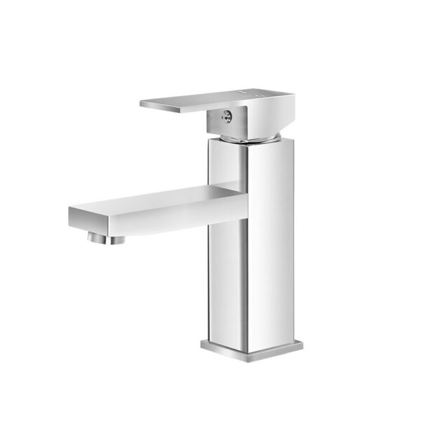 Aplusliving-WELS 5 Star 6L/Min Bathroom Basin Mixer Tap Chrome Finish Hot Cold Water Faucet