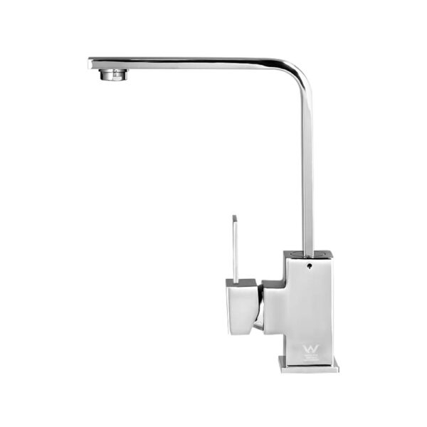 Aplusliving-Modern 360° Swivel Kitchen Mixer Tap 4 Star WELS Silver 304 Stainless Steel