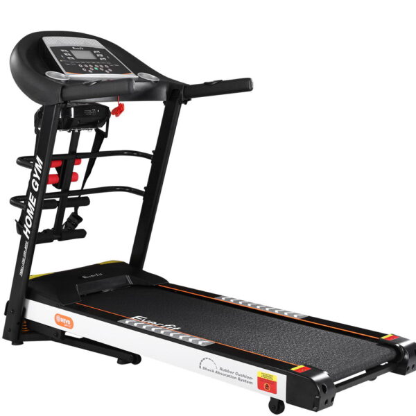 Aplusliving-Electric Treadmill 3.5HP 18kmh Auto Incline 450mm Home Gym Fitness Machine