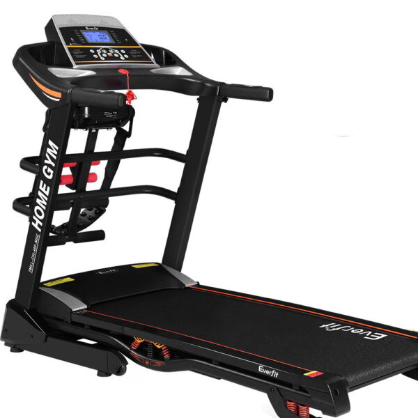 Aplusliving-Electric Treadmill 480mm 18km/h 3.5HP Auto Incline Fitness Exercise Machine