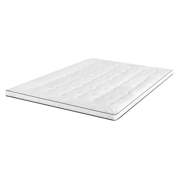 Aplusliving-King Size Pillowtop Mattress Topper 500GSM Microfibre Anti Allergy Comfort