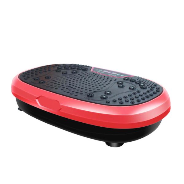 Aplusliving-Mini Vibration Platform Magnet Therapy Red Exercise Plate 99 Speed Levels Remote