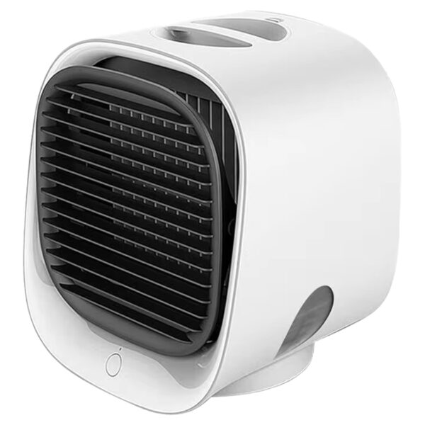 Aplusliving-Portable Air Conditioner White 300ml USB Cooling Fan Quiet Adjustable