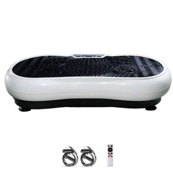 Aplusliving-Vibration Machine Platform Exercise Plate Whole Body Workout White 99 Speed Leve