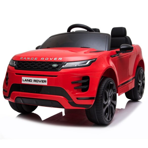 Aplusliving-Land Rover Licensed Kids Electric Ride On Car Remote Control Red 3-7 Years Old